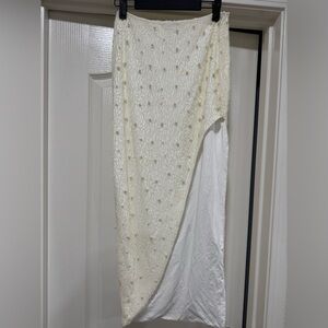 Oh Polly- Embellished Maxi Skirt